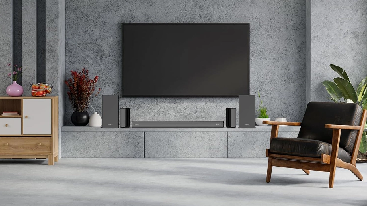 سینما خانگی پاورولولوژی Powerology 5.2.4CH Dual Woofer Wireless Home Theater