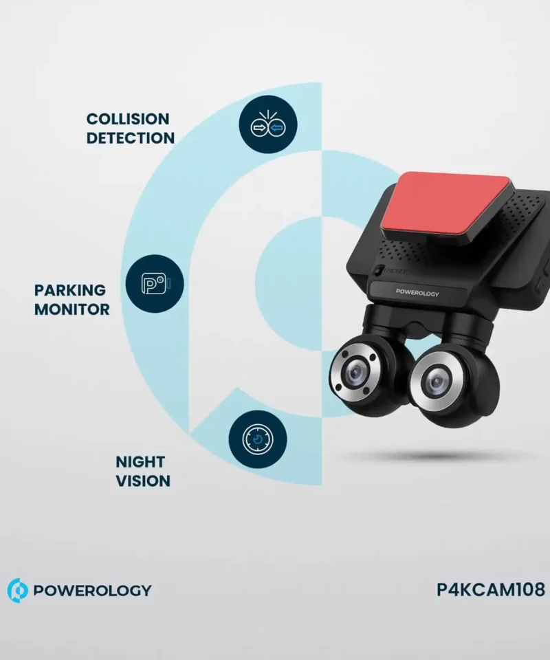 دوربین ثبت وقایع پاورولوژی مدل Powerology CAM108 9 CAM108 4