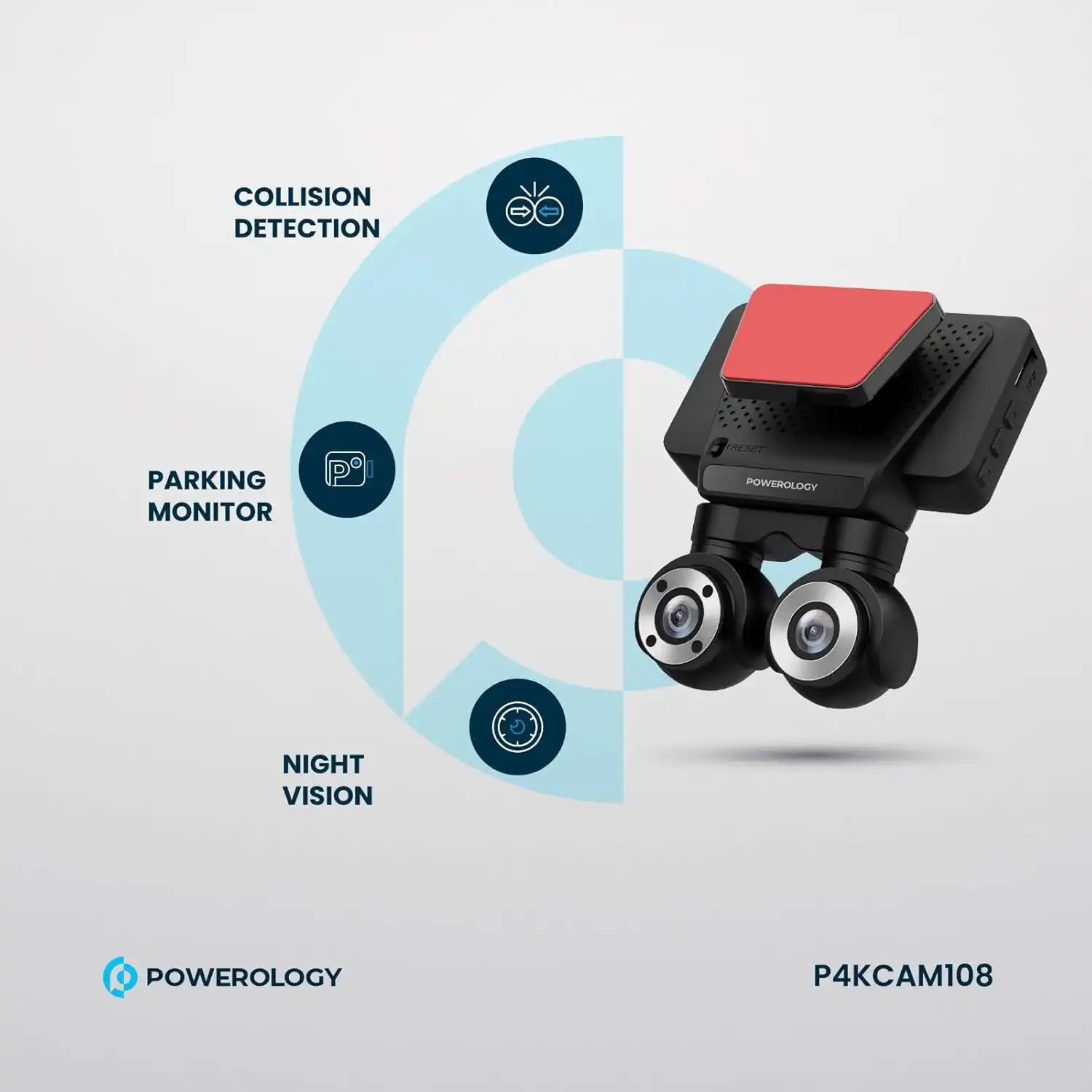 دوربین ثبت وقایع پاورولوژی مدل Powerology CAM108 3 CAM108 4