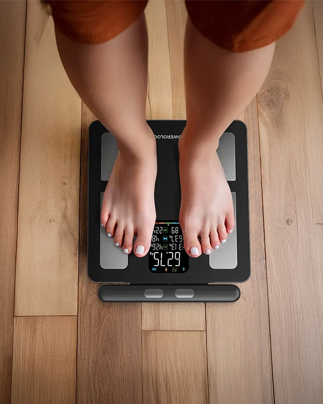 ترازو هوشمند پاورولوژی Powerology Smart Scale P8EBSCALE 6 P8EBSCALE 9