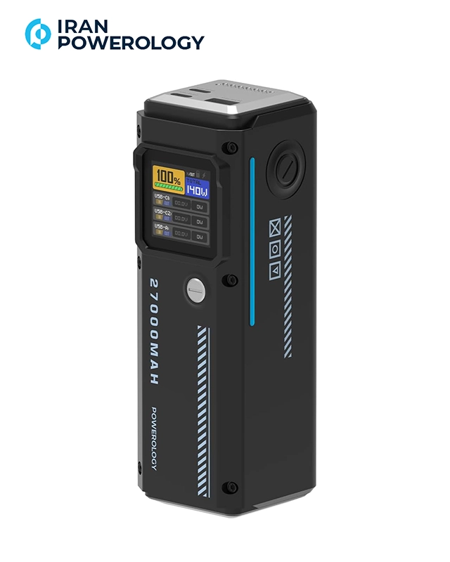 پاوربانک 27000 میلی آمپر پاورولوژی Powerology 27000mAh Power Bank PP083
