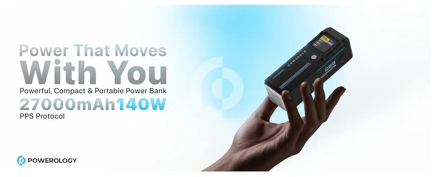 پاوربانک پاورولوژی Powerology 27000mAh Power Bank PP083