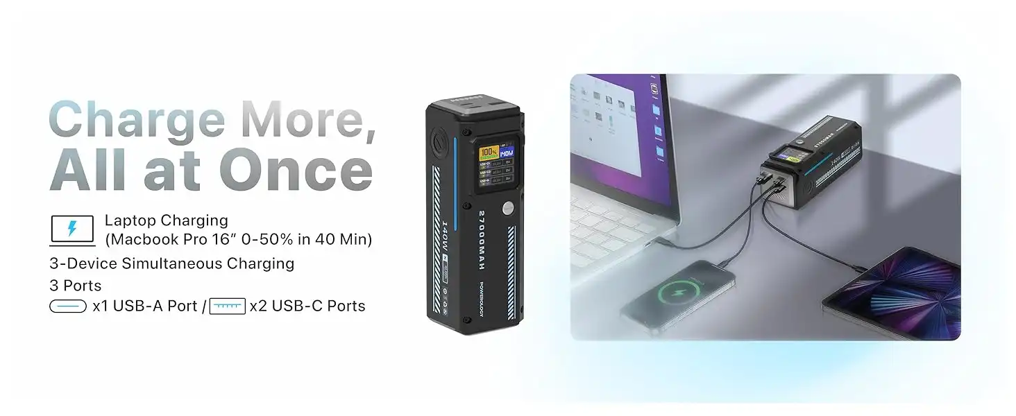 پاوربانک پاورولوژی Powerology 27000mAh Power Bank PP083