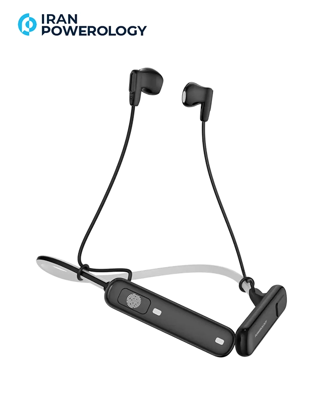 هدفون گردنی پاورولوژی Powerology VOIX ENC Neckband PWA23WNKB