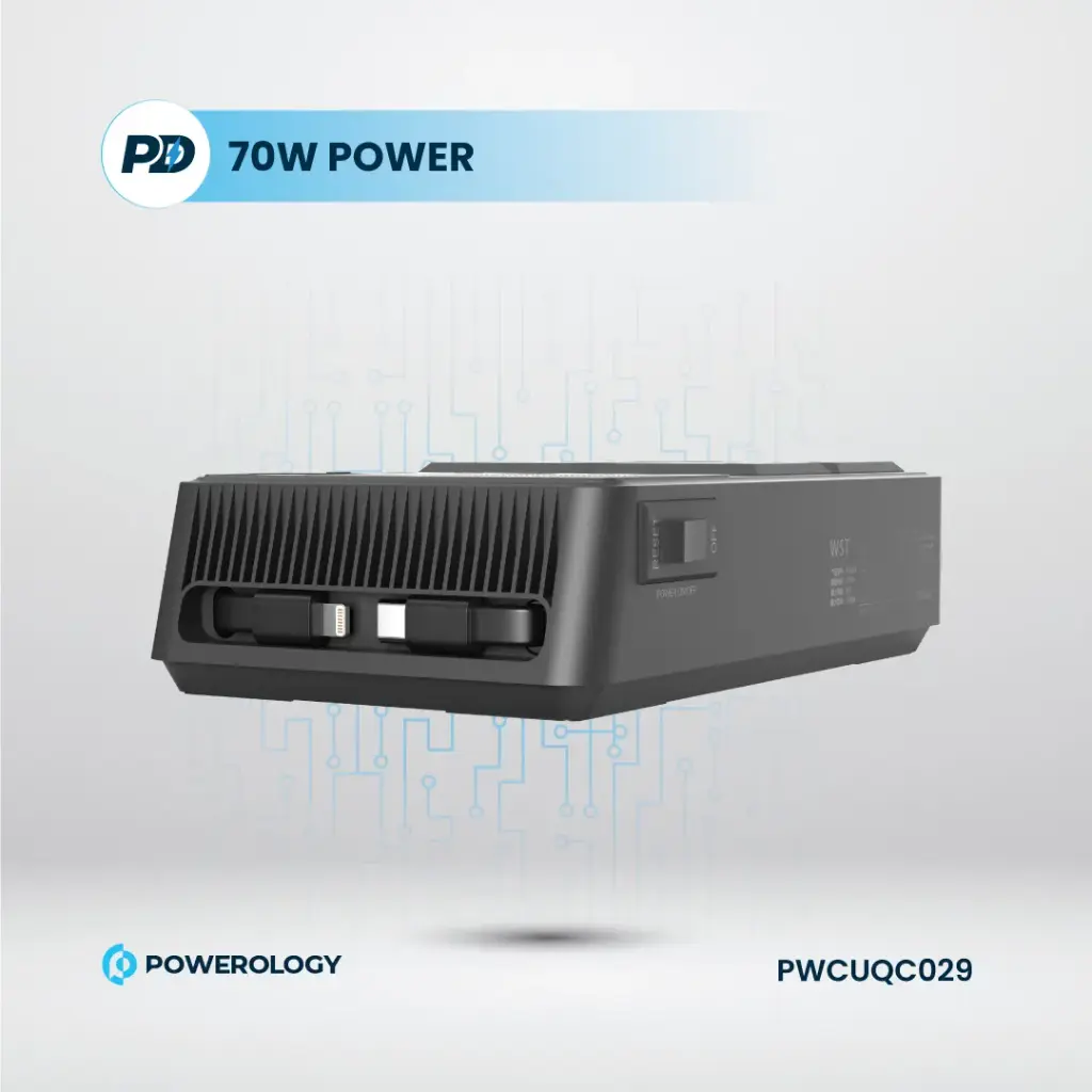 چند راهی برق پاورولوژی Powerology 2500w 4 AC Power Strip PWC029 10 PWC029 9