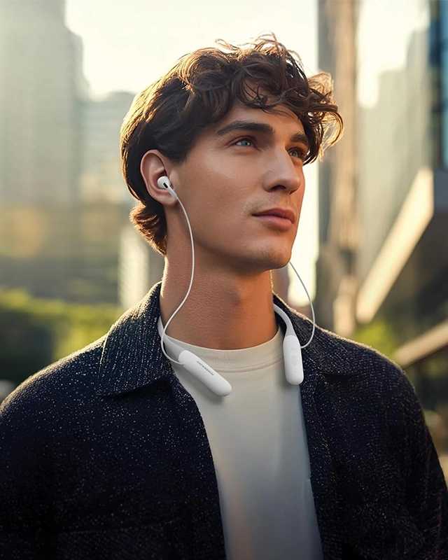 هدفون گردنی پاورولوژی Powerology Toneflex ENC Wireless Neckband 3 PWLAUWNKBWH 3