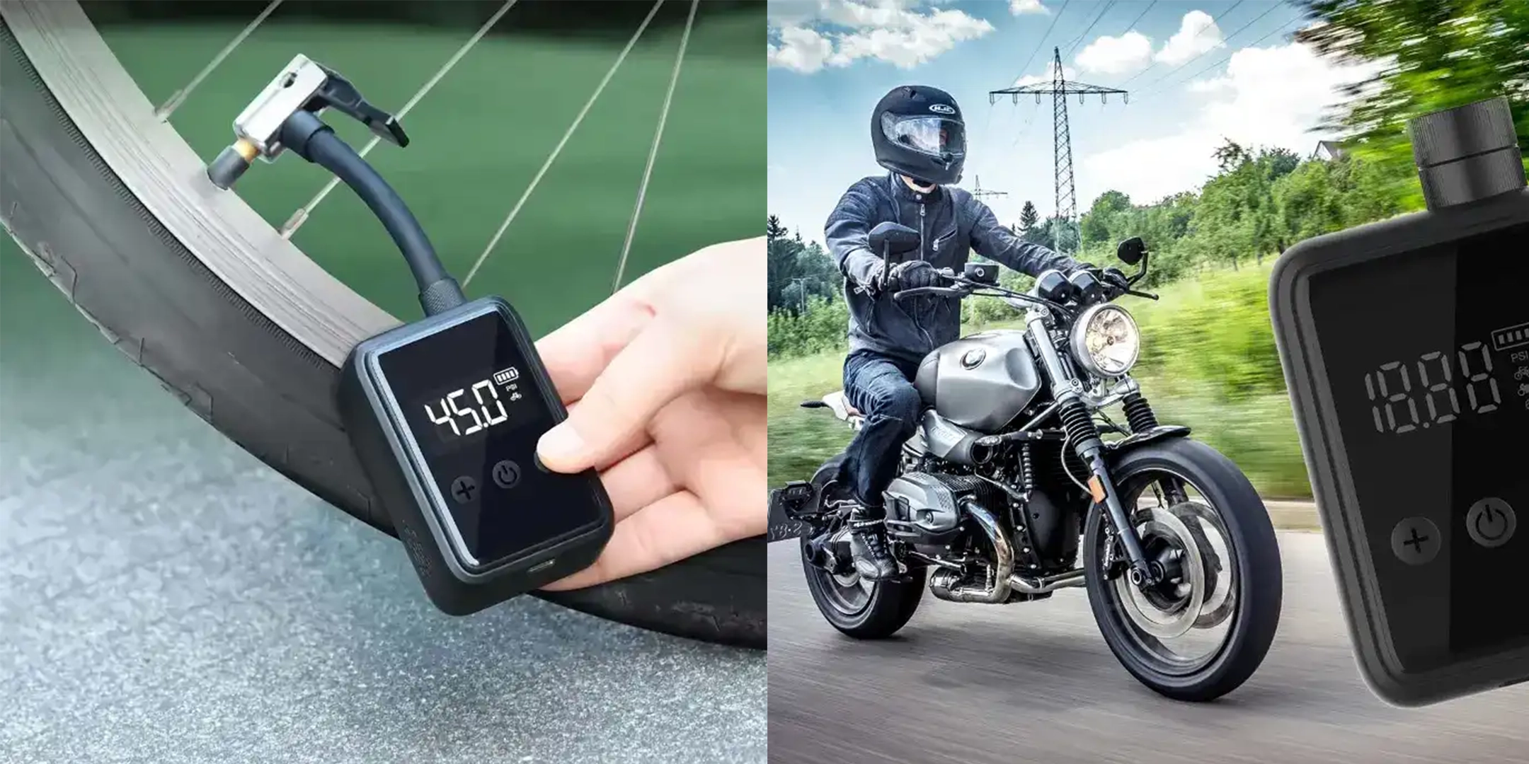 پمپ باد پاورولوژی Powerology Super Compact Tire Inflator P25CMAPBK 20 پمپ باد پاورولوژی Powerology Super Compact Tire Inflator P25CMAPBK