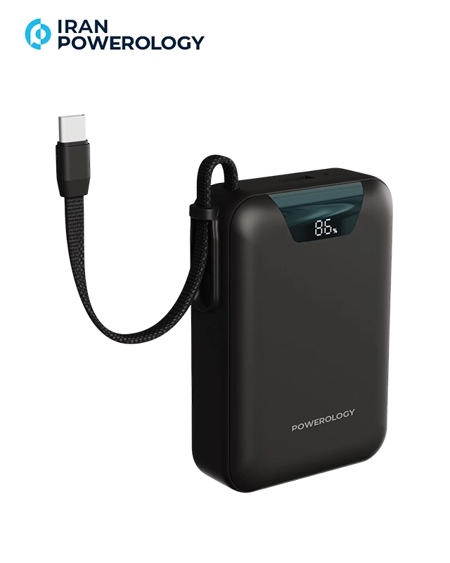 پاوربانک 20000 میلی آمپر پاورولوژی Powerology York 20000mAh PPBM102BK