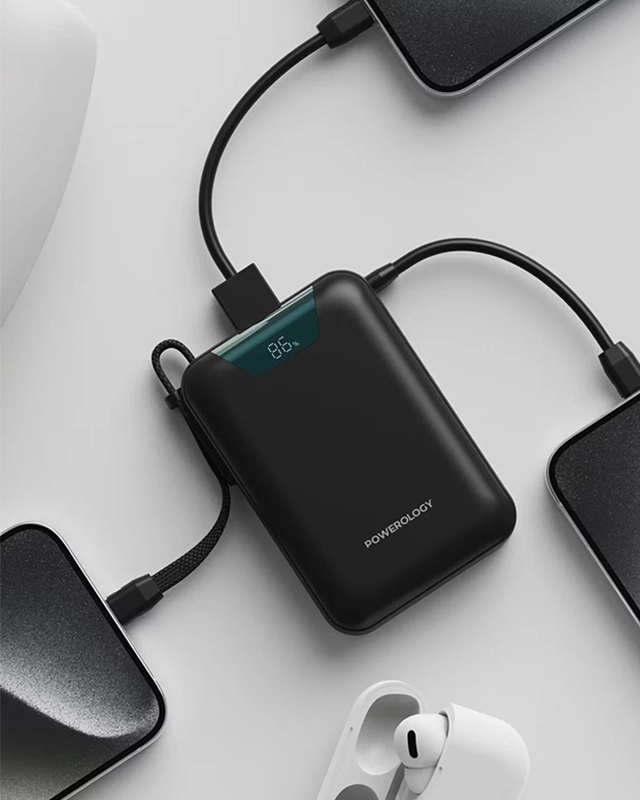 پاوربانک 20000 میلی آمپر پاورولوژی Powerology York 20000mAh PPBM102BK 3 PPBM102BK 3