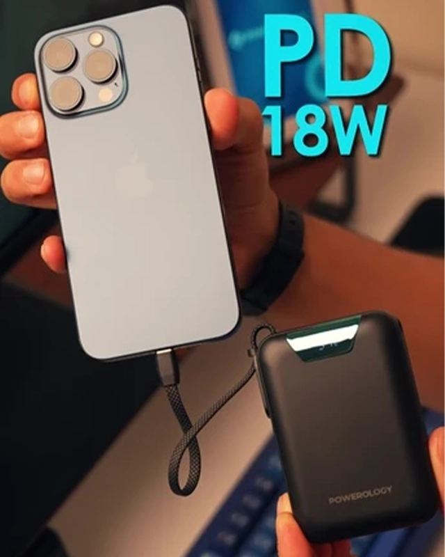 پاوربانک 20000 میلی آمپر پاورولوژی Powerology York 20000mAh PPBM102BK 4 PPBM102BK 4