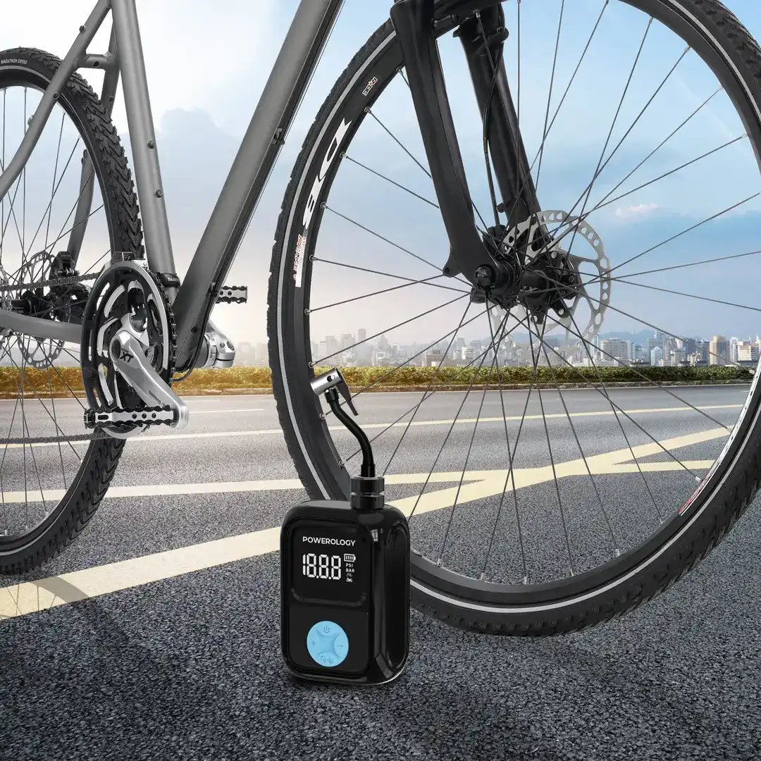 پمپ باد پاورولوژی Powerology Tire Inflator PSM018 2 PSM018 3