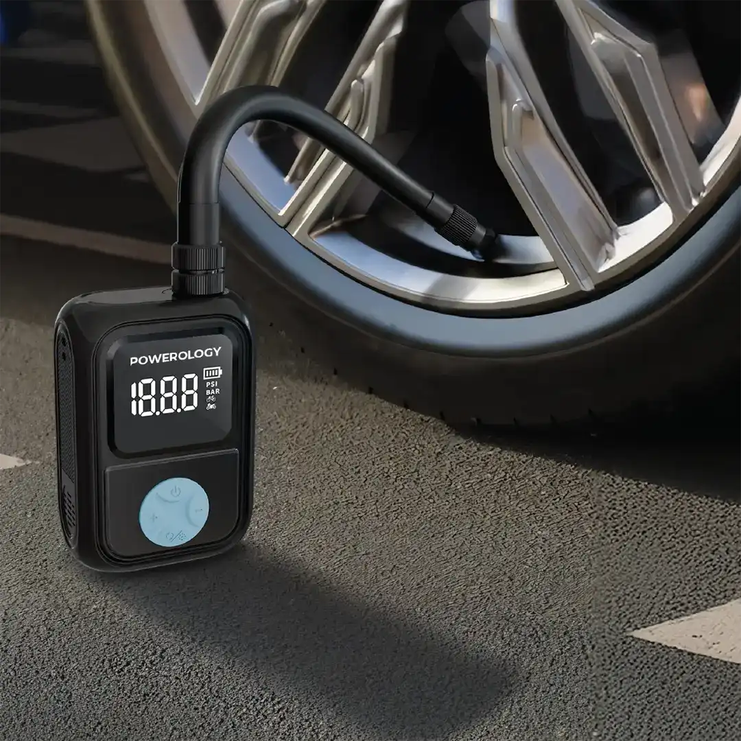 پمپ باد پاورولوژی Powerology Tire Inflator PSM018 3 PSM018 4